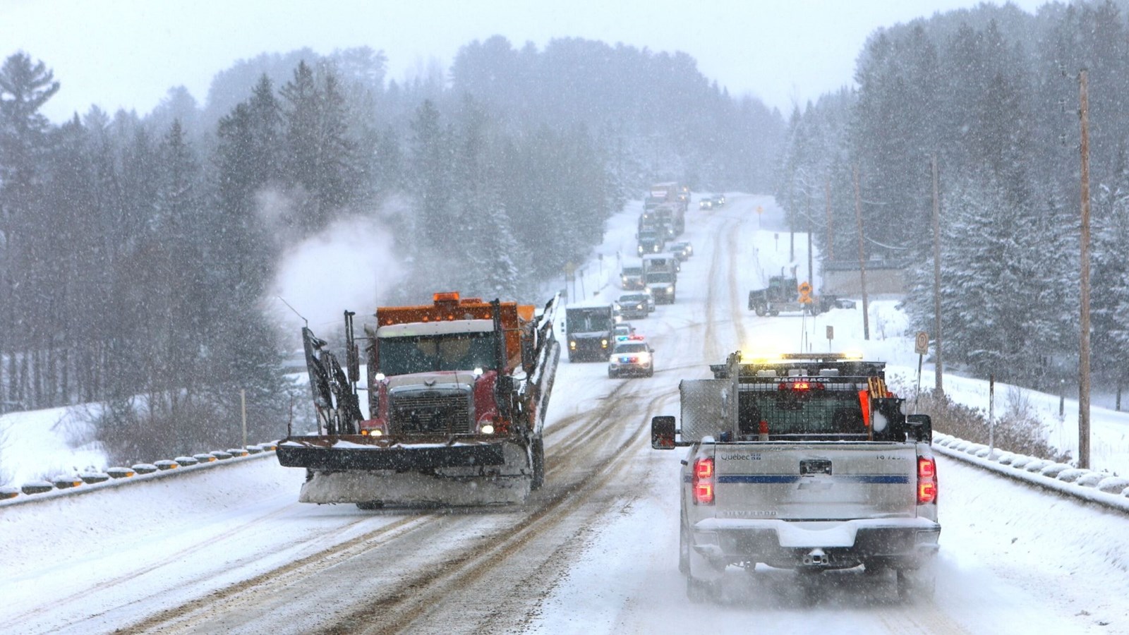 Les conditions de la tempête à venir en Beauce se précisent
