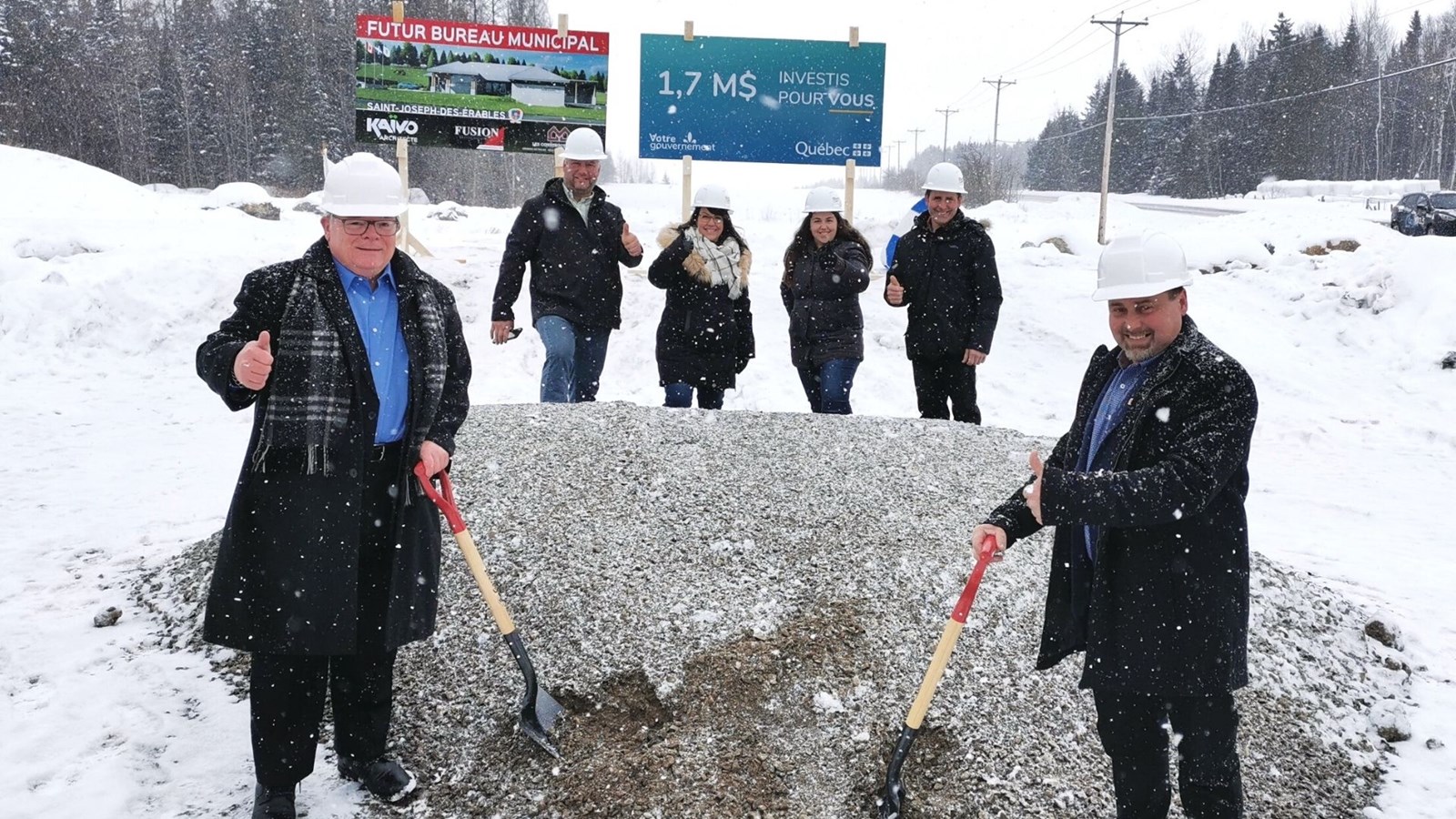 Deux bâtiments municipaux pour Saint-Joseph-des-Érables