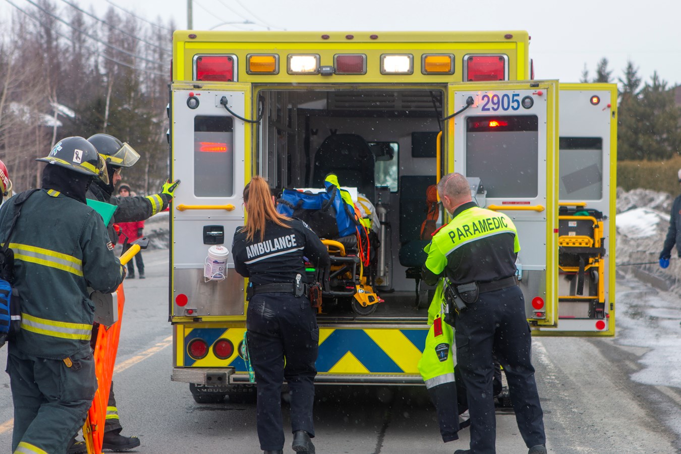 Accident à Saint-Georges: une personne blessée