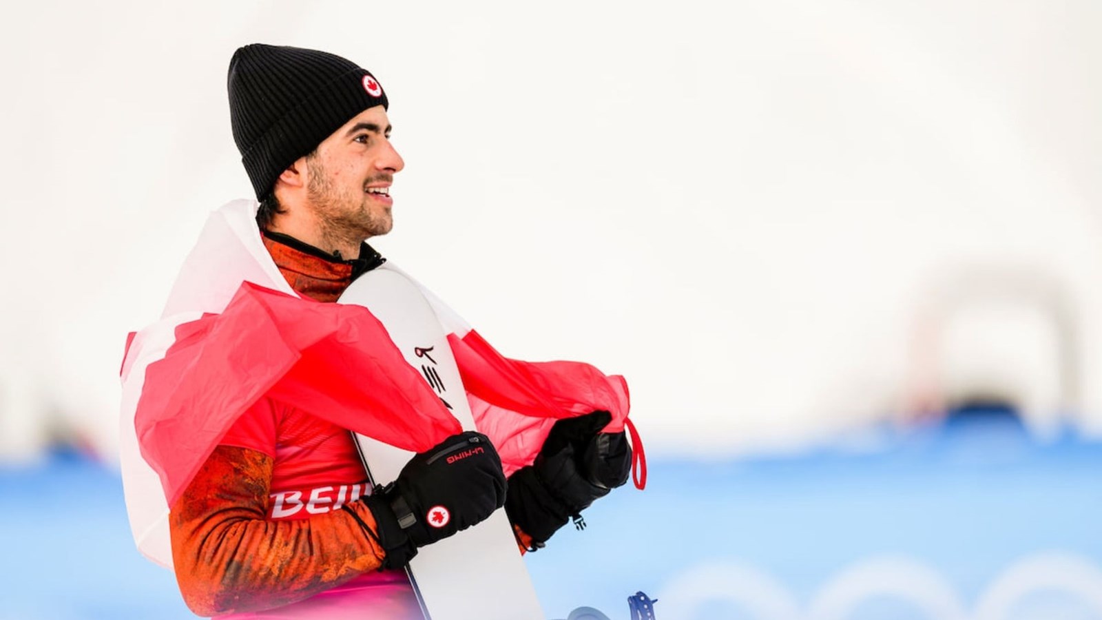 Le planchiste Éliot Grondin en piste demain matin