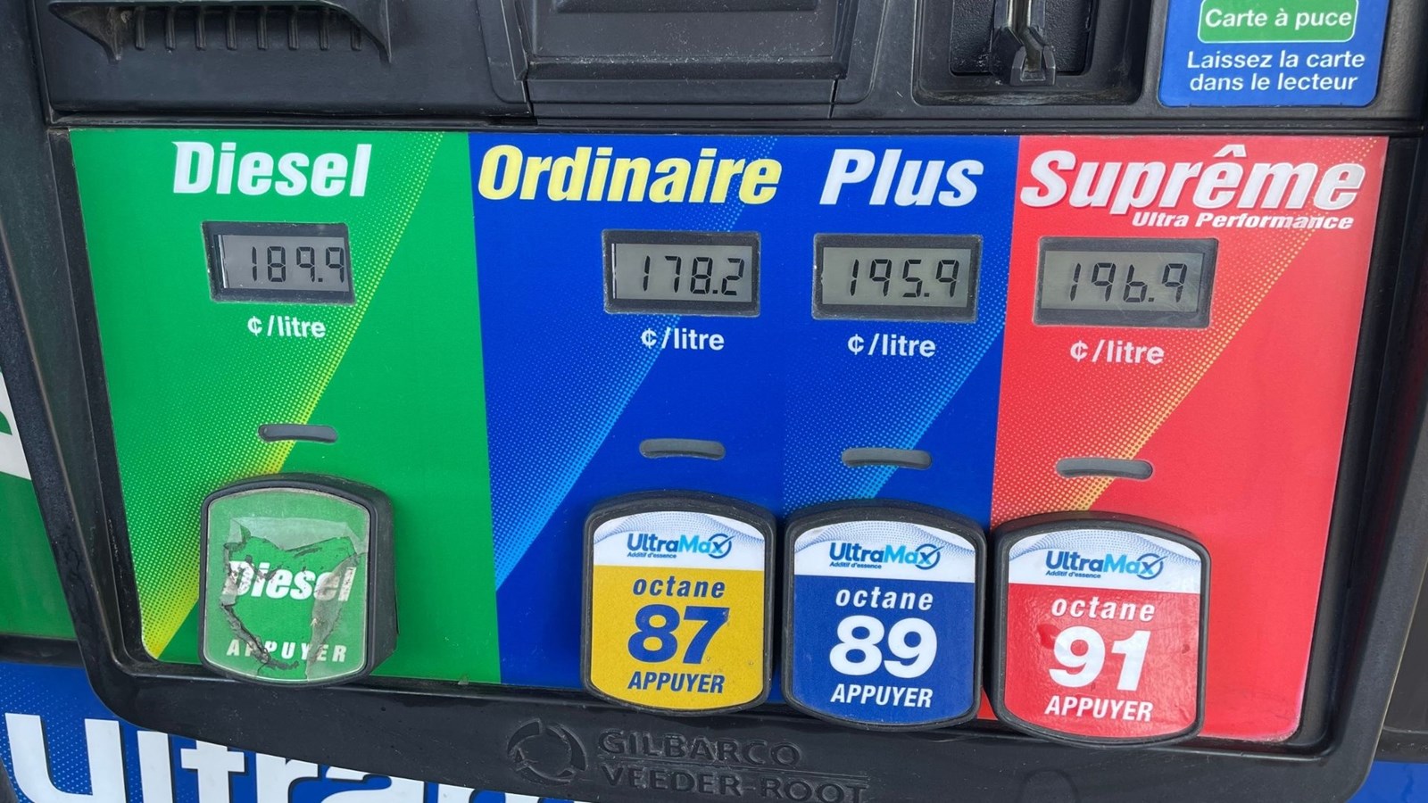 Le prix de l'essence baisse, mais est toujours trop « cher »