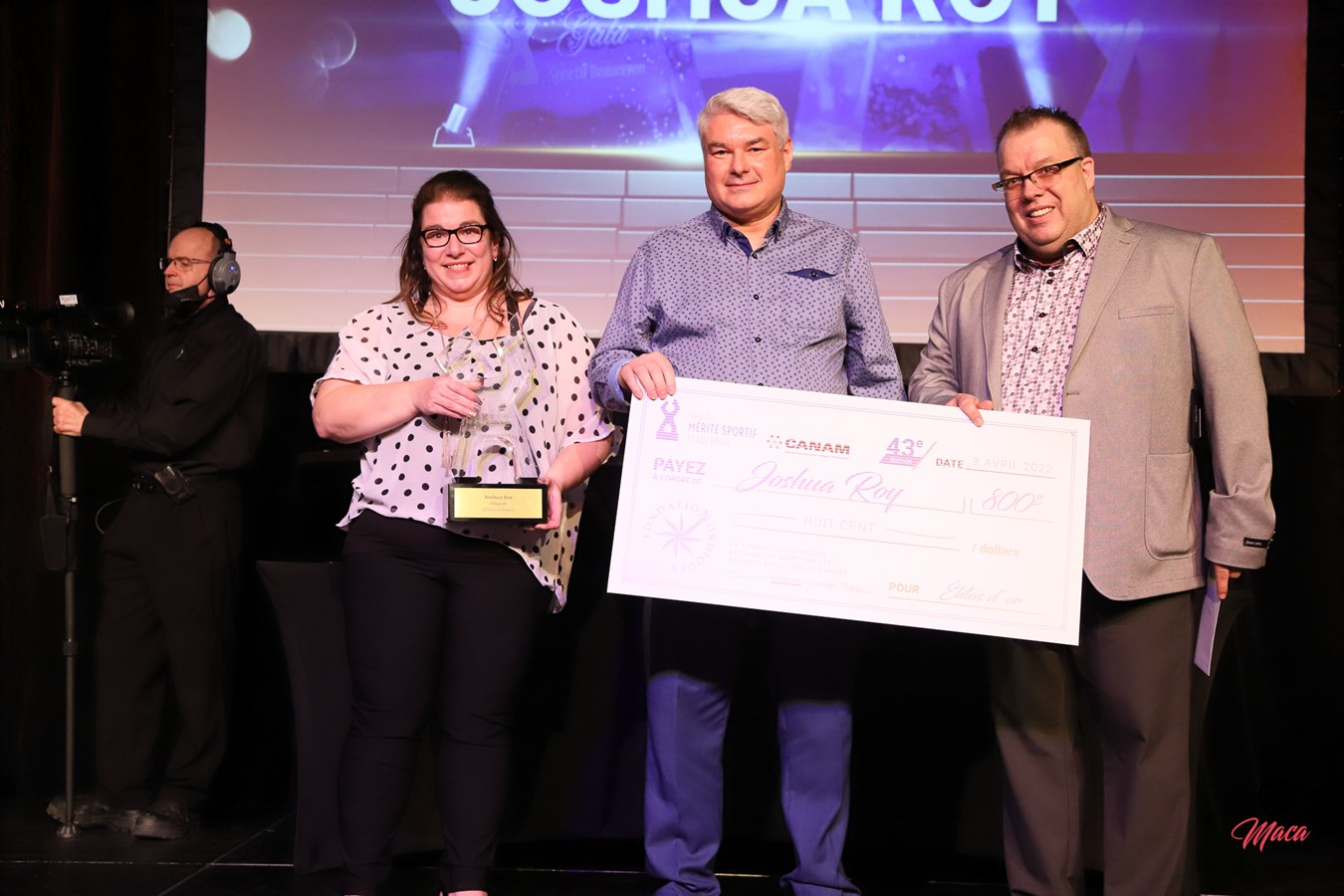 Gala du mérite Sportif Beauceron: Joshua Roy élu athlète de l'année