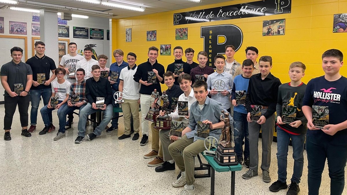 Football : de nombreux prix remis lors du banquet des Patriotes