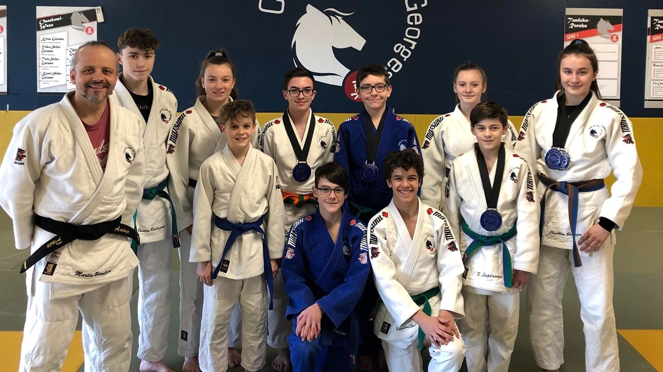 Des judokas beaucerons couronnés champions provinciaux
