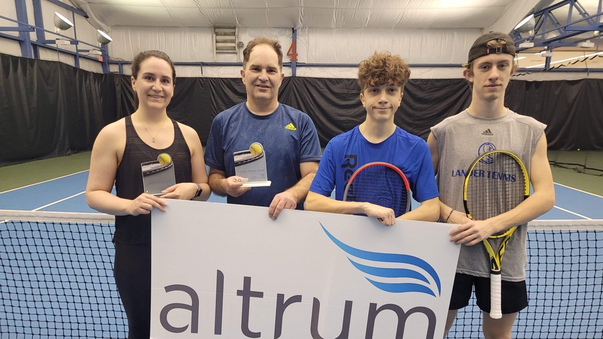 Coupe Altrum de Tennis Beauce: un franc succès