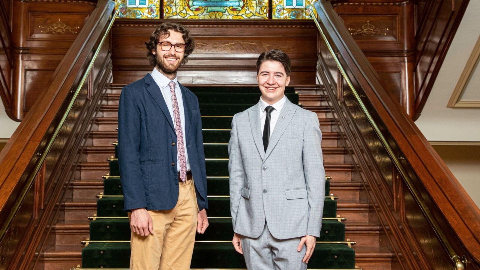 Samuel Boutin participe au Parlement des jeunes