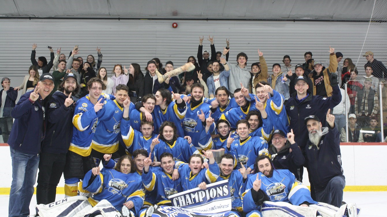 Le Garage Stéphane Turcotte de Saint-Éphrem remporte le championnat de la LHJABF