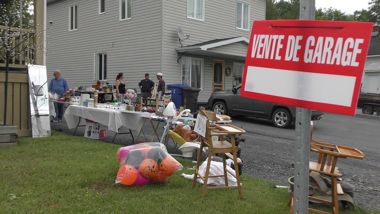 Retour des ventes de garage à Saint-Georges