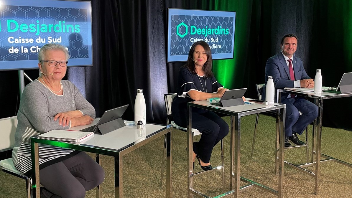 Une bonne année pour la Caisse Desjardins du Sud de la Chaudière