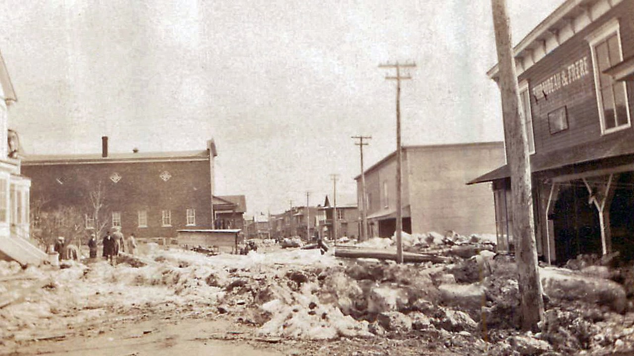 Les magasins de Thibaudeau et Frère d'il y a 100 ans