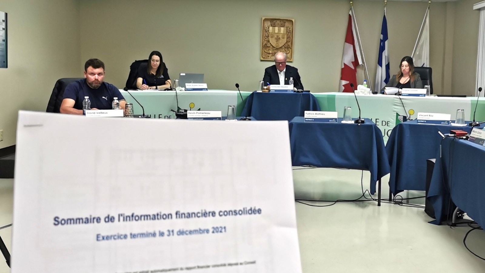 Beauceville termine avec un surplus net de 982 132 $