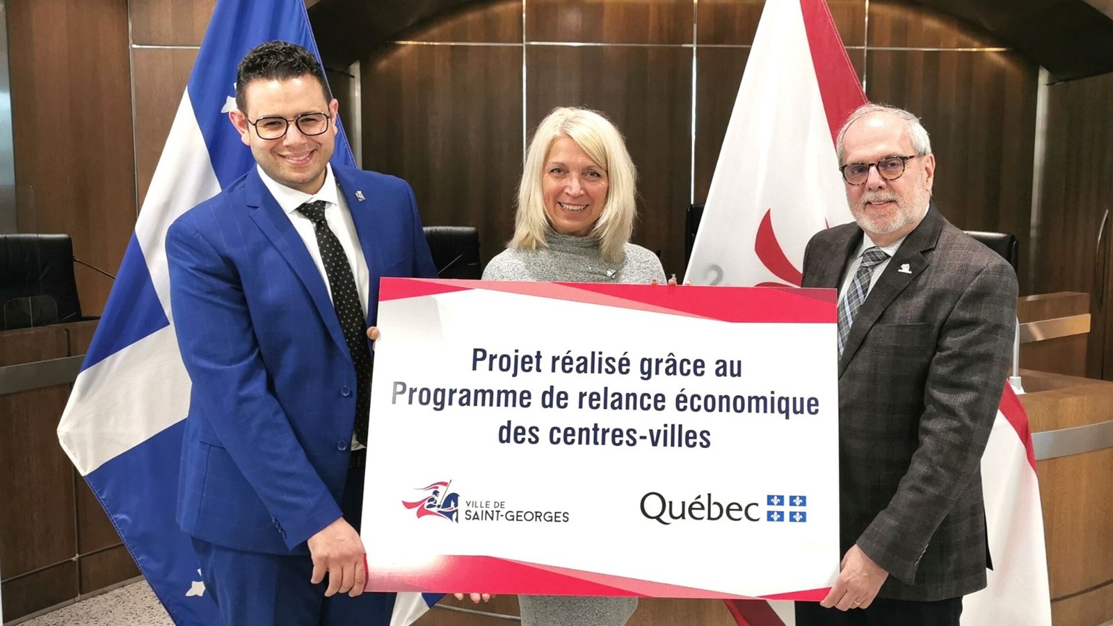 Relance du centre-ville: Saint-Georges reçoit 900 000$