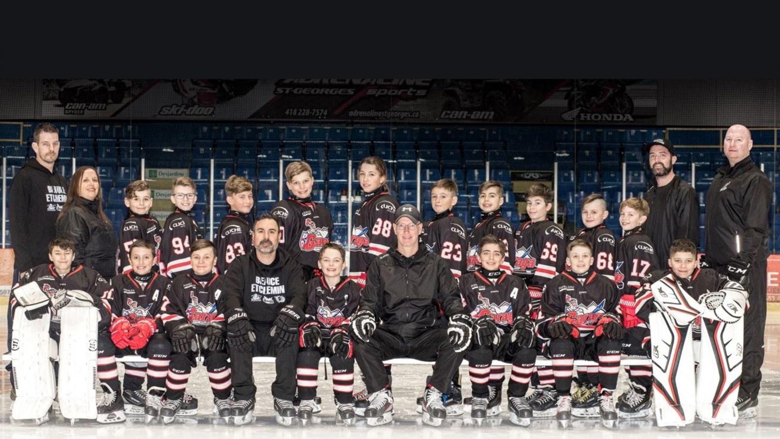 Un premier match pour l'équipe du Regroupement Beauce-Etchemin