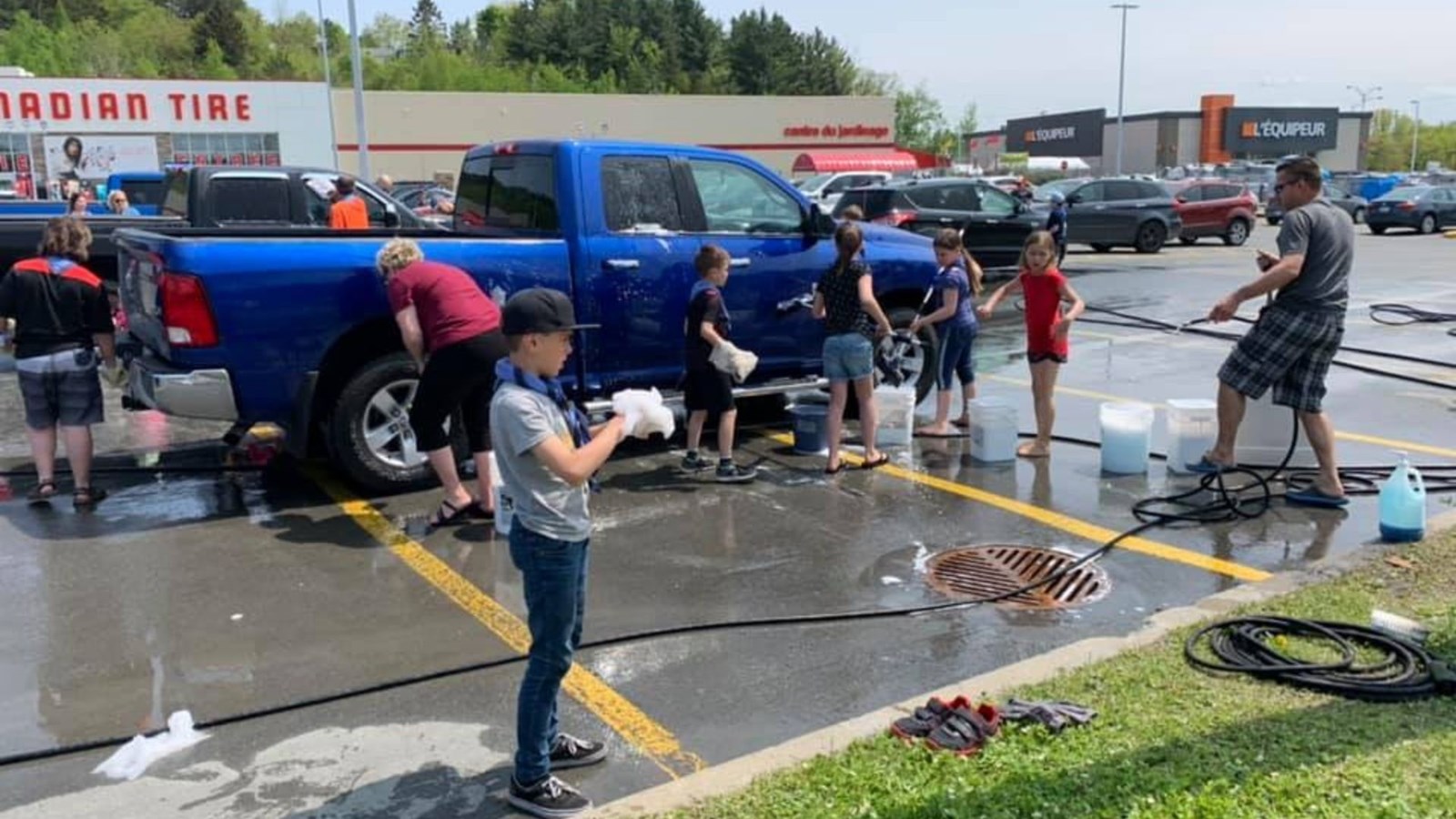 Ce samedi aura lieu le traditionnel lave-o-thon des scouts