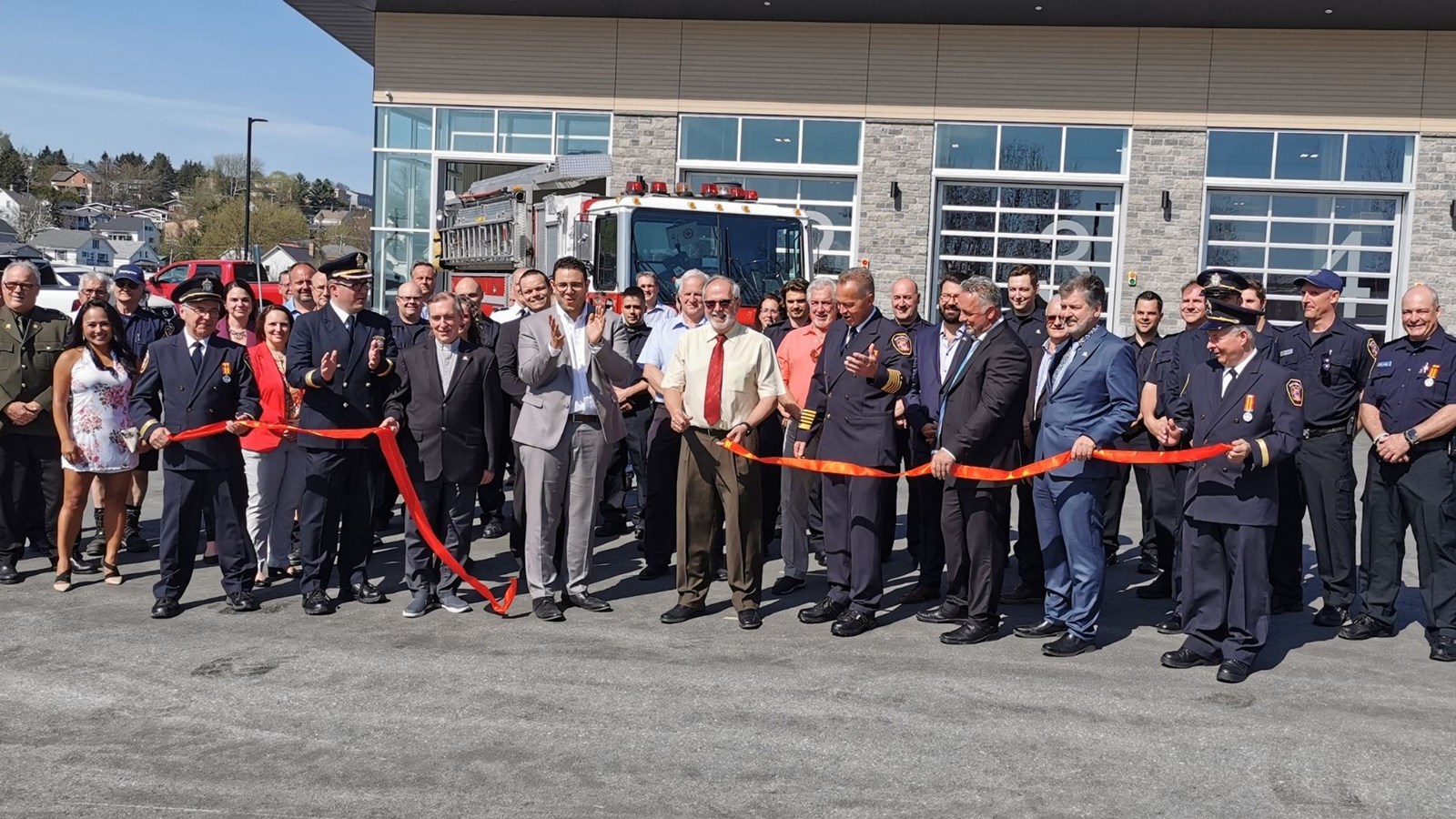 La nouvelle caserne du SSI de Saint-Georges est officiellement inaugurée