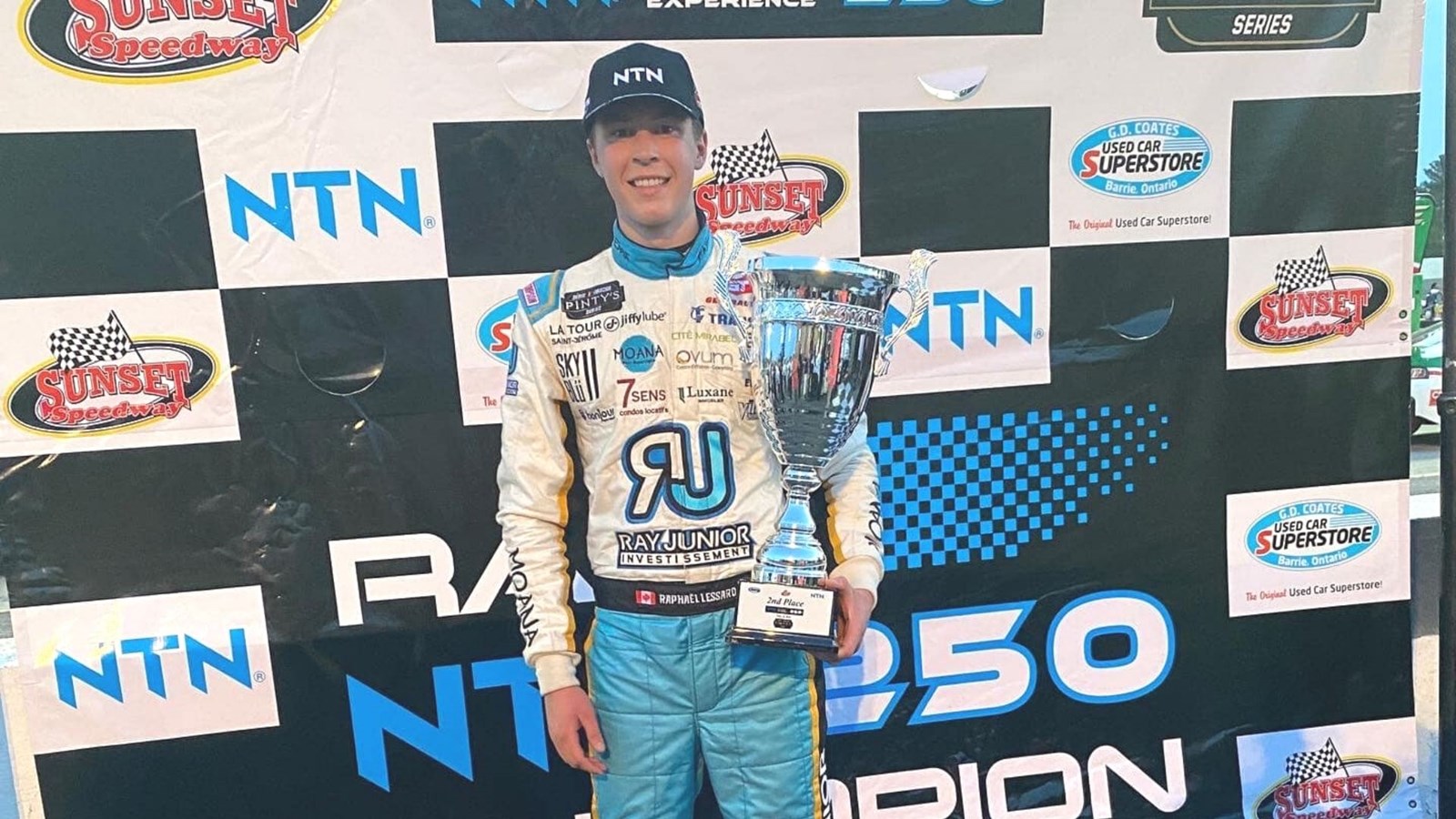  Raphaël Lessard termine 2e à sa première course de la saison