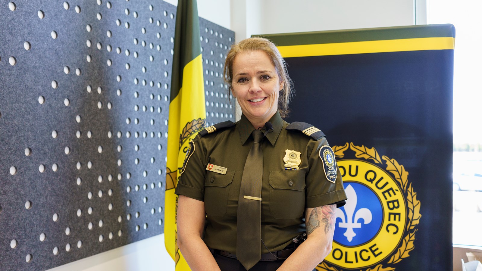 Mieux connaître la police: rencontre avec Annie Thériault