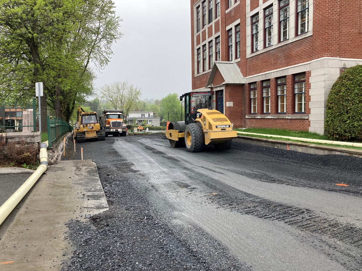 Vandalisme au chantier de la 18e rue