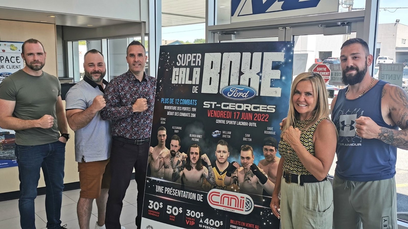 La boxe revient à Saint-Georges après 12 ans d'absence
