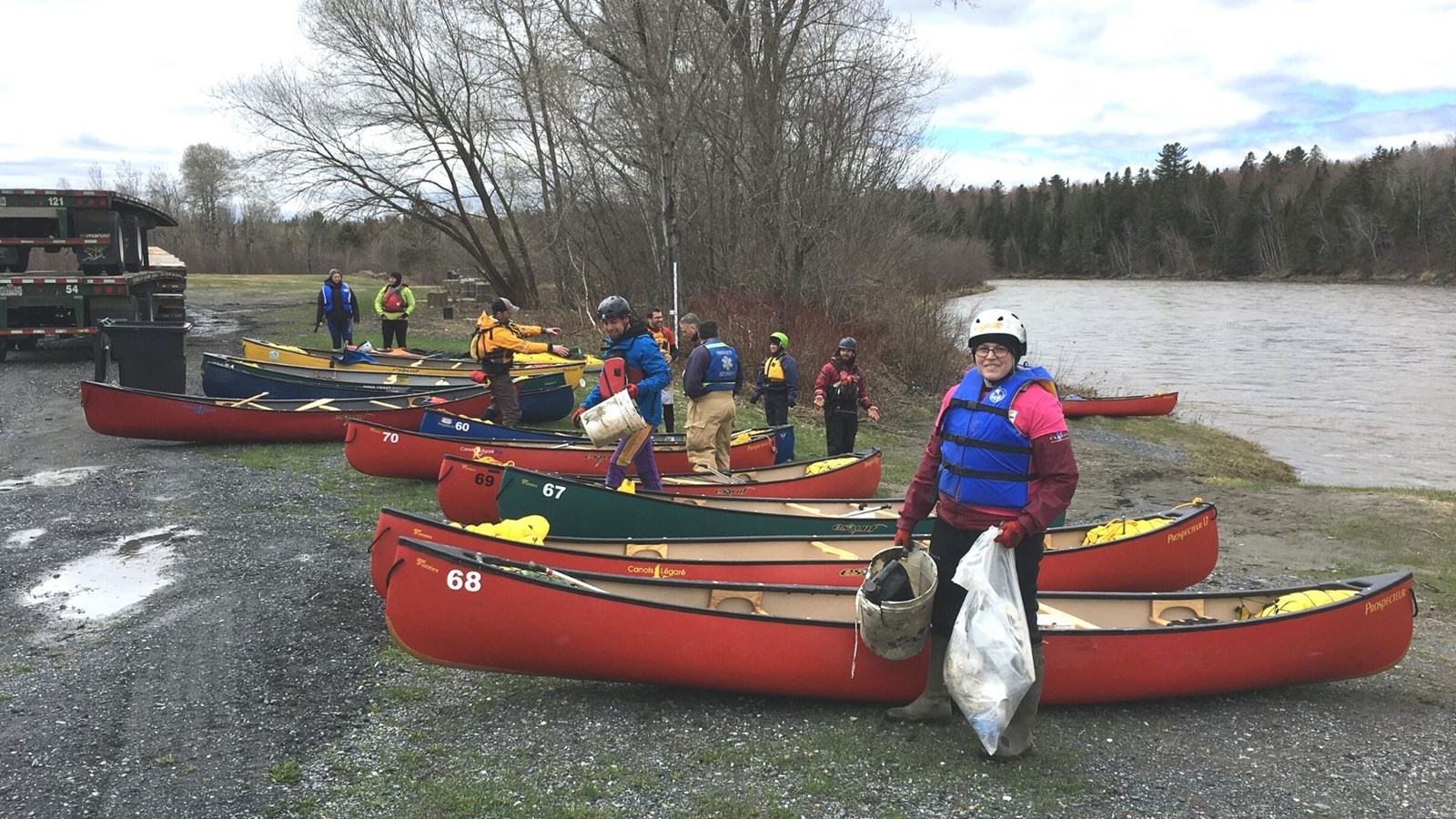 Corvée de nettoyage de la rivière Chaudière: l'activité est reportée