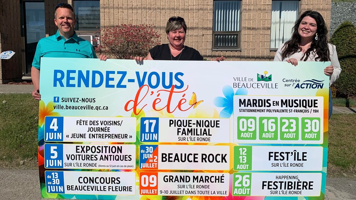 Beauceville dévoile sa programmation estivale