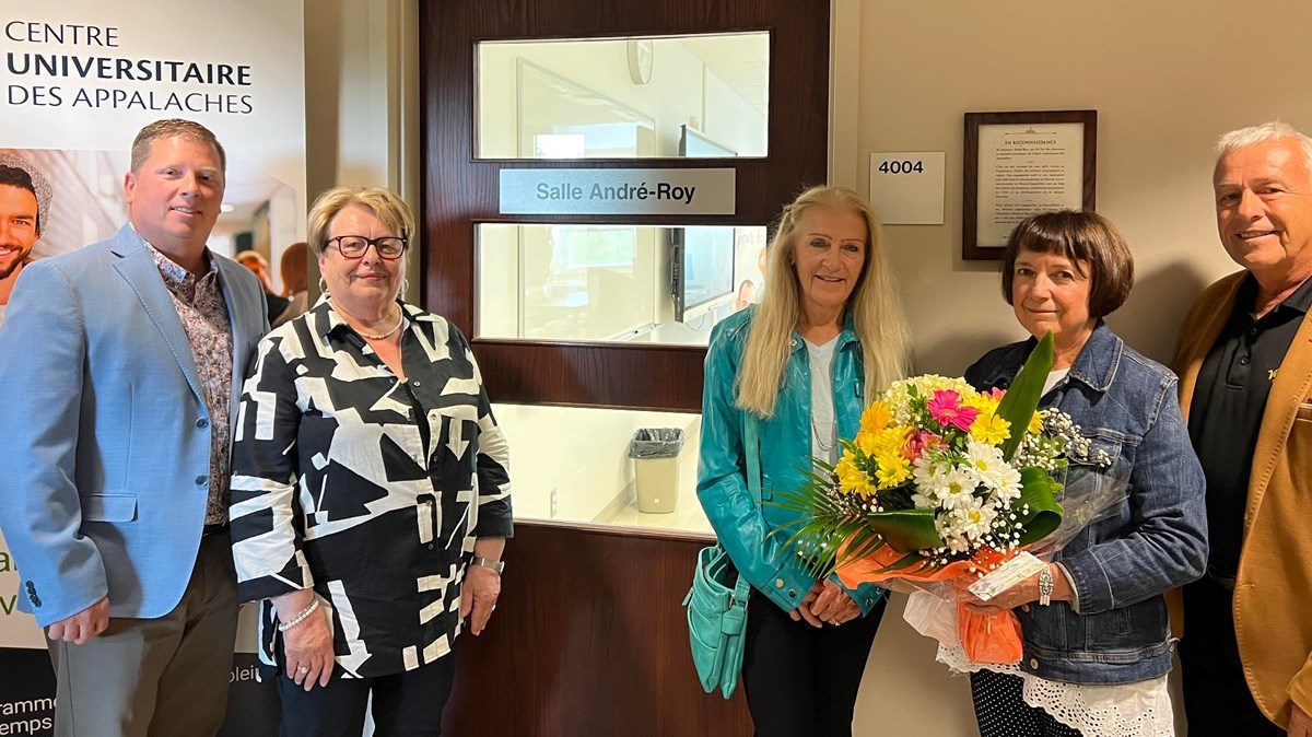 Le CUA inaugure leur nouvelle salle en l'honneur d'André Roy