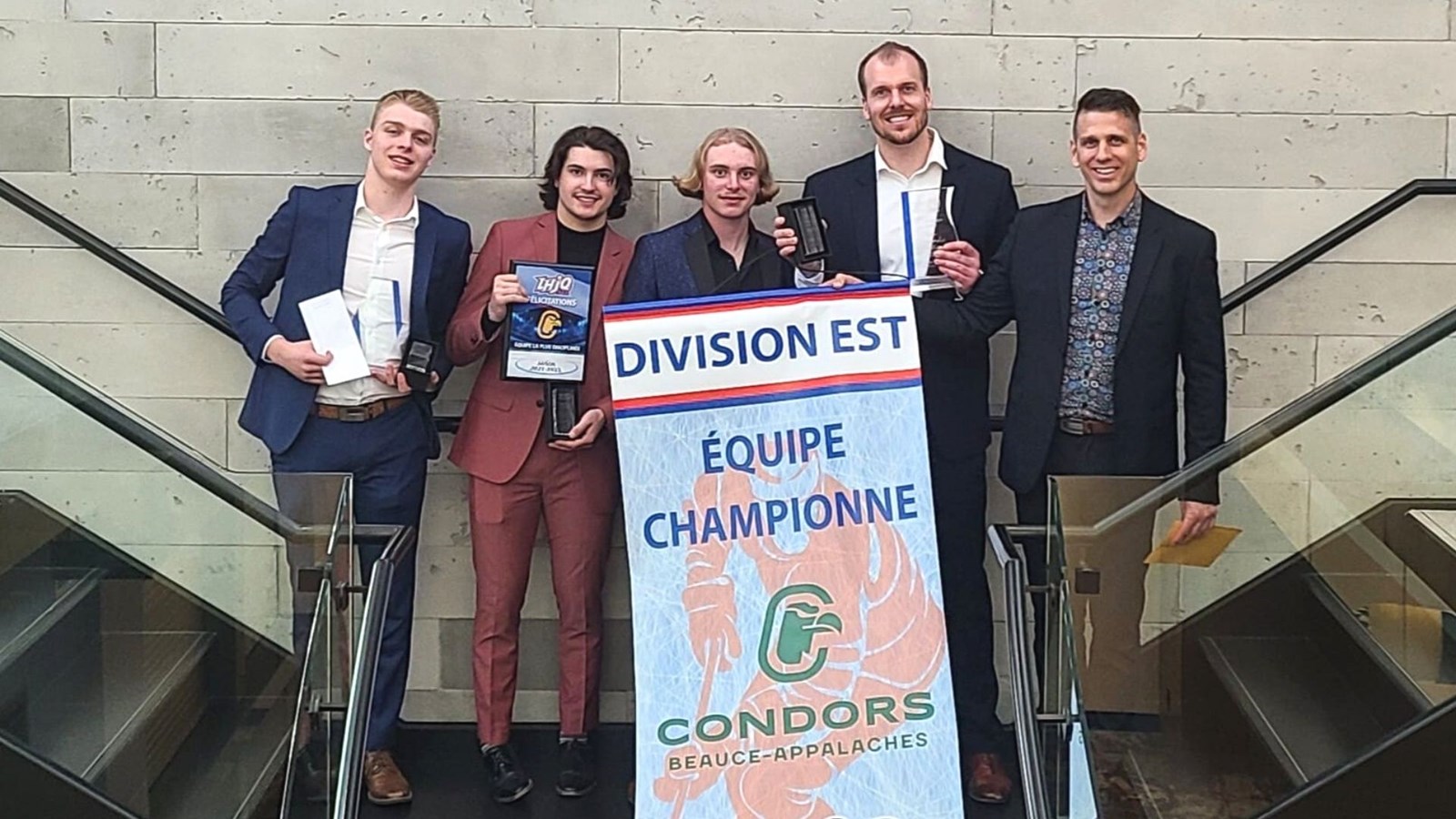 Gala Méritas de la LHJAAAQ: plusieurs prix aux Condors