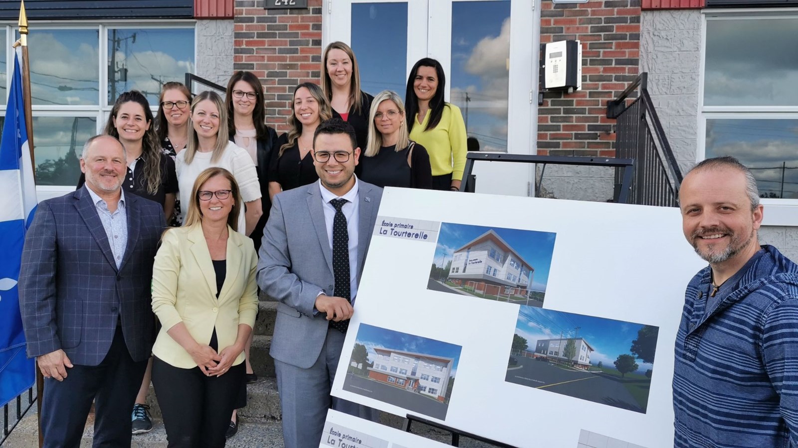 Quelque 5,4 M$ pour rénover l’école primaire de Saint-Benjamin