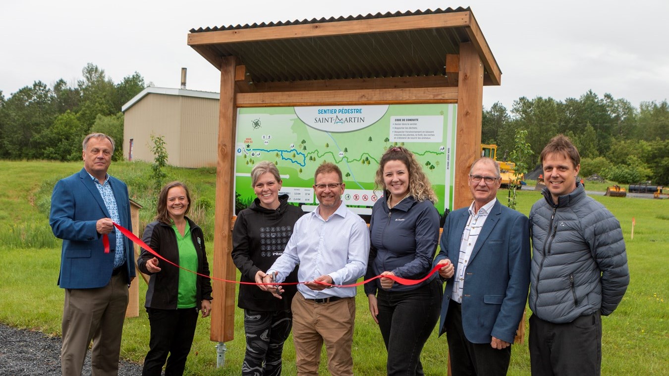 Un nouveau sentier pédestre et parcours urbain à Saint-Martin