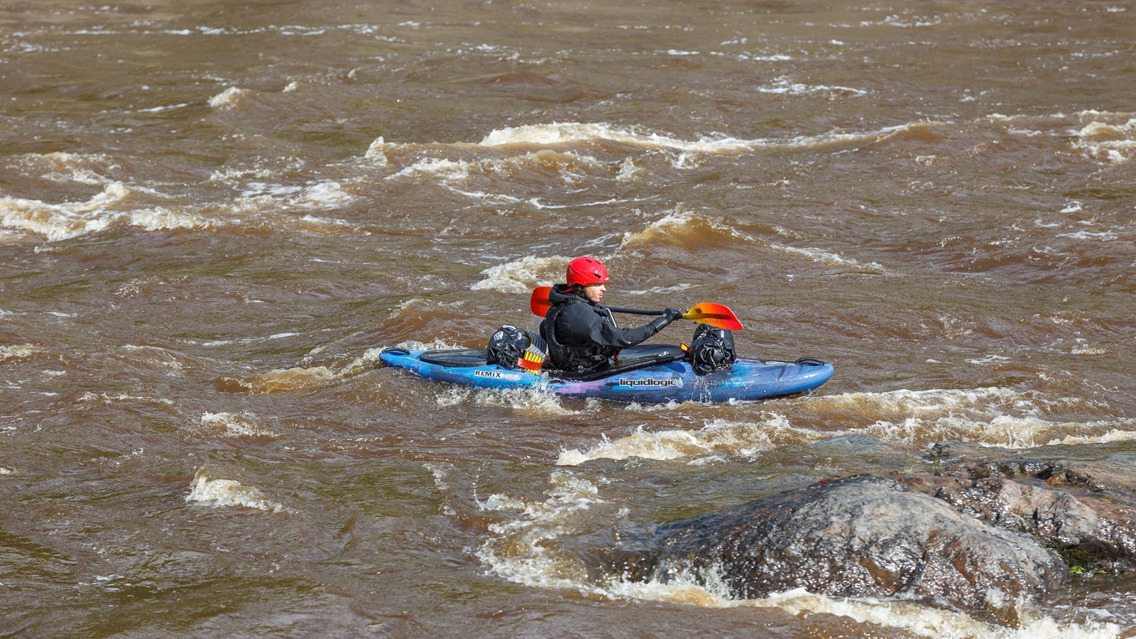 Descente en kayak: Gopal se lasse de la météo capricieuse