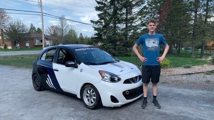 Charles-Étienne Boucher sera en piste sur le circuit Gilles-Villeneuve cette fin de semaine