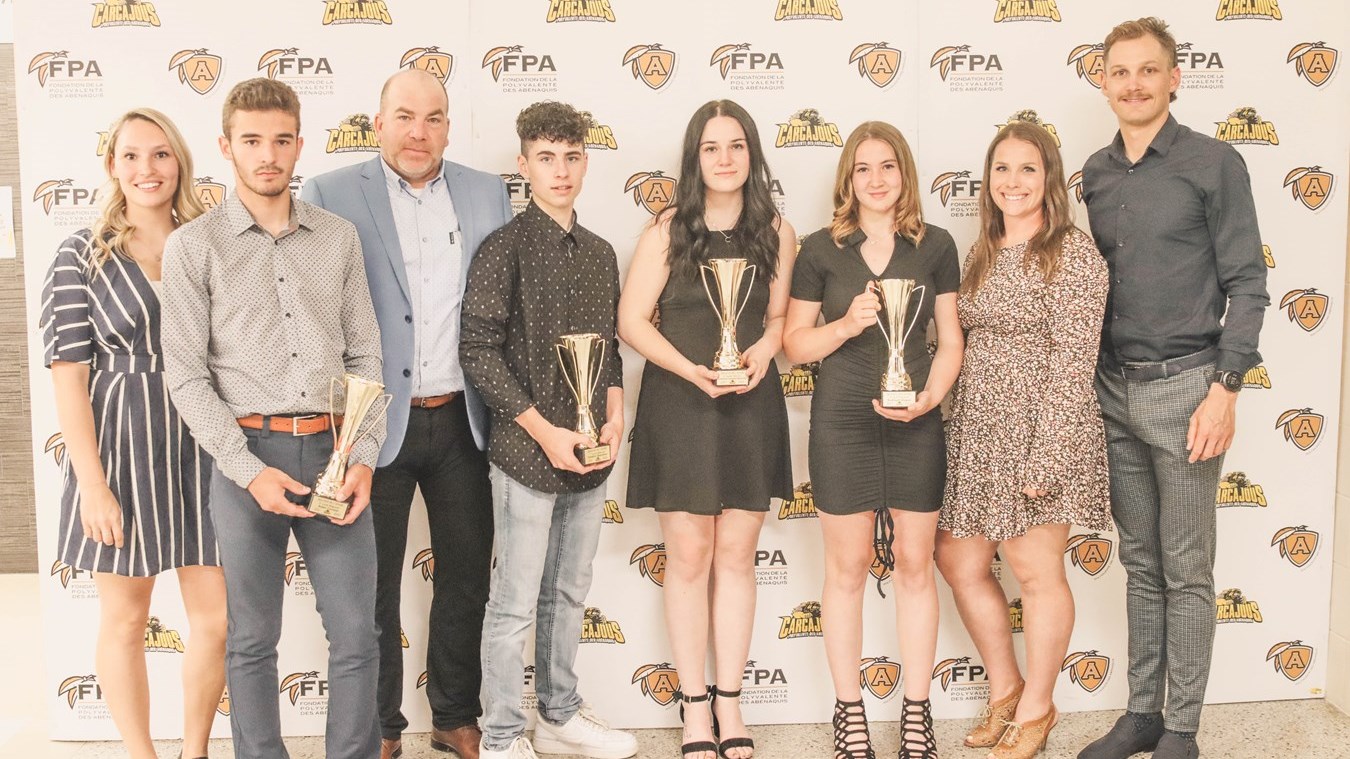 Les athlètes de la polyvalente des Abénaquis récompensés