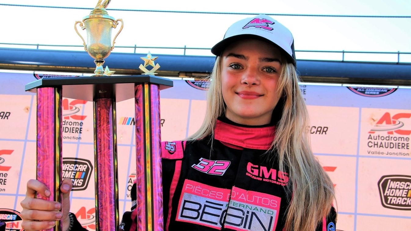 Chloé Grondin encore sur la plus haute marche du podium