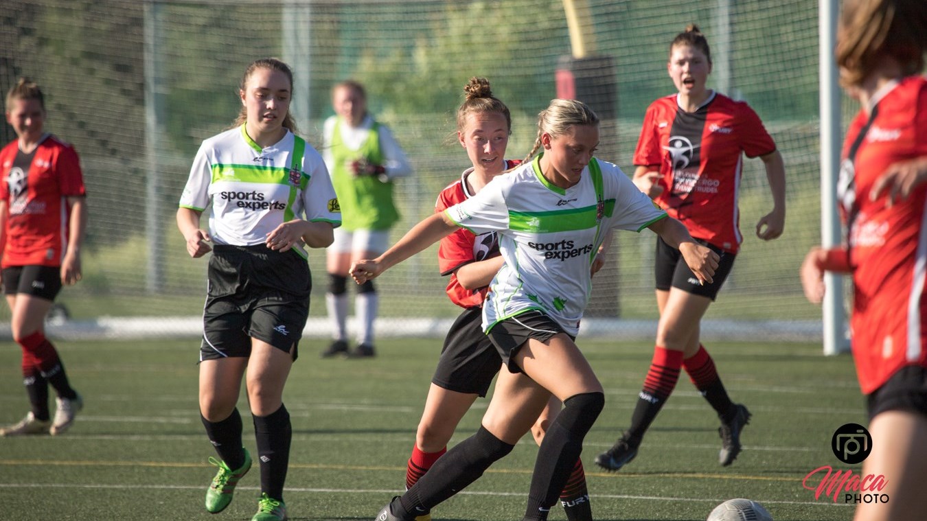 Une partie pour promouvoir le soccer féminin
