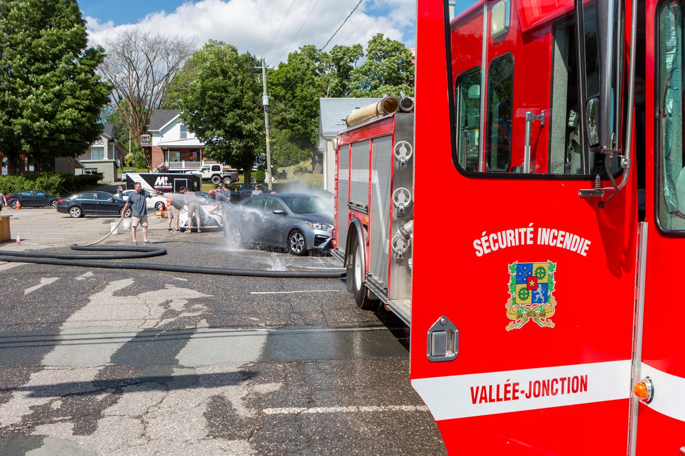 Le lave-O-thon des pompiers rapporte 11 200 $