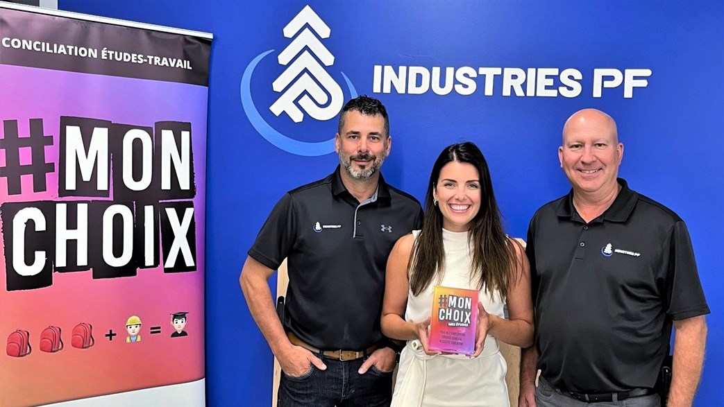 Trois employeurs honorés pour la conciliation études-travail