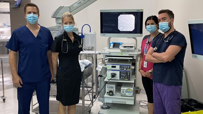 Une tour d’endoscopie digestive acquise par l’Hôpital de Saint-Georges