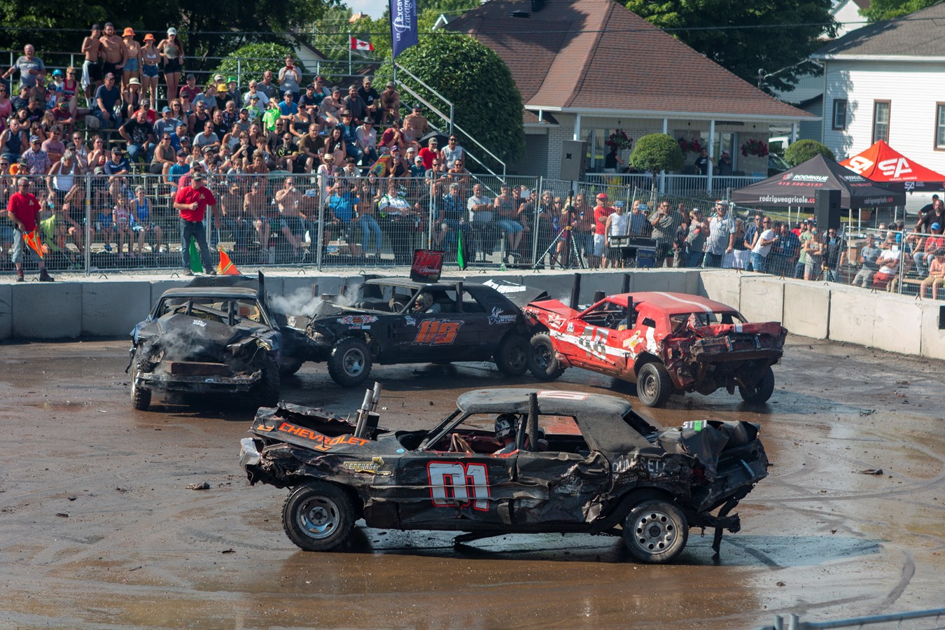 Une belle réussite pour le retour du Festi-Démol de Saint-Victor