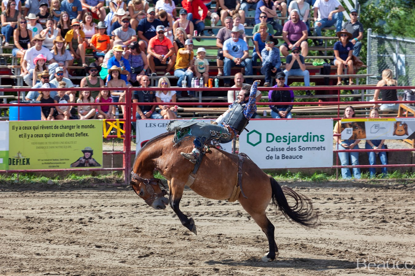 Un dernier rodéo enlevant pour les 43e Festivités Western de Saint-Victor