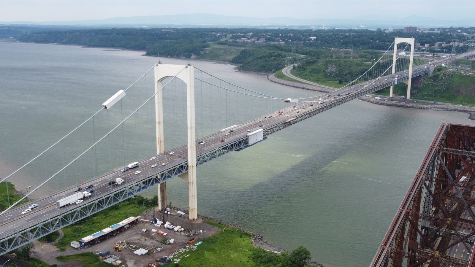 Pomerleau effectuera des travaux d'urgence sur le pont Pierre-Laporte