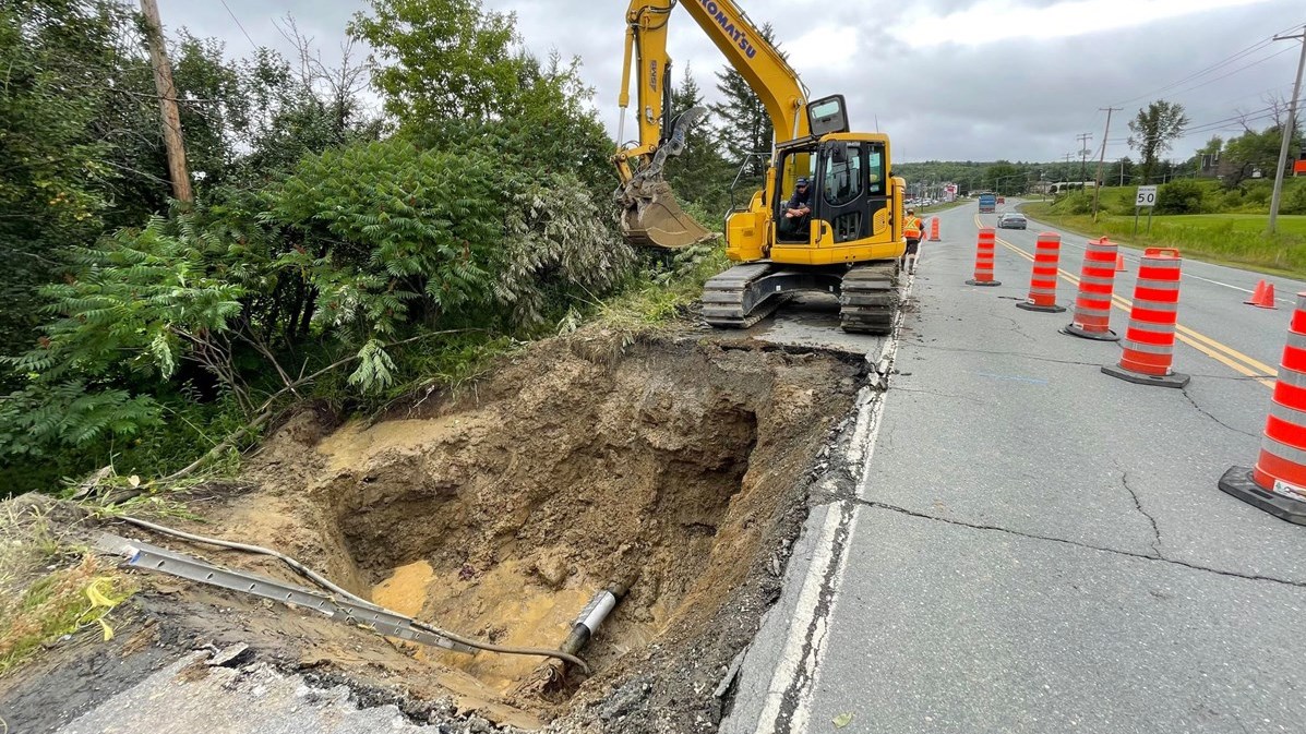 Un bris d'aqueduc réparé à Notre-Dame-des-Pins