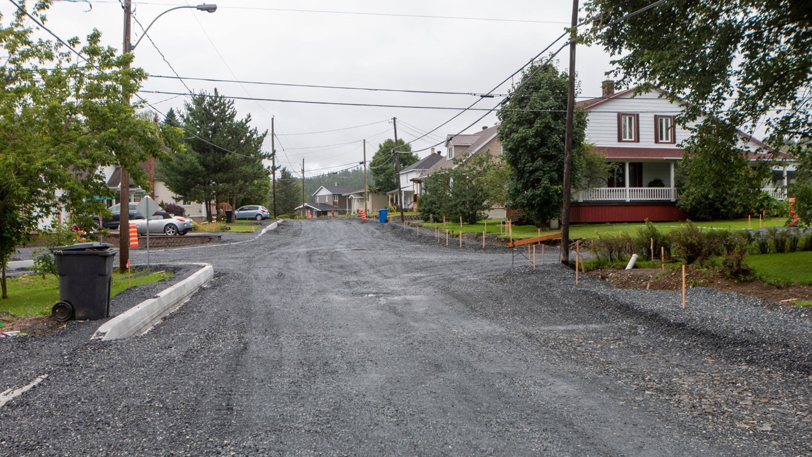 Réfection de la première avenue: le chantier progresse très bien