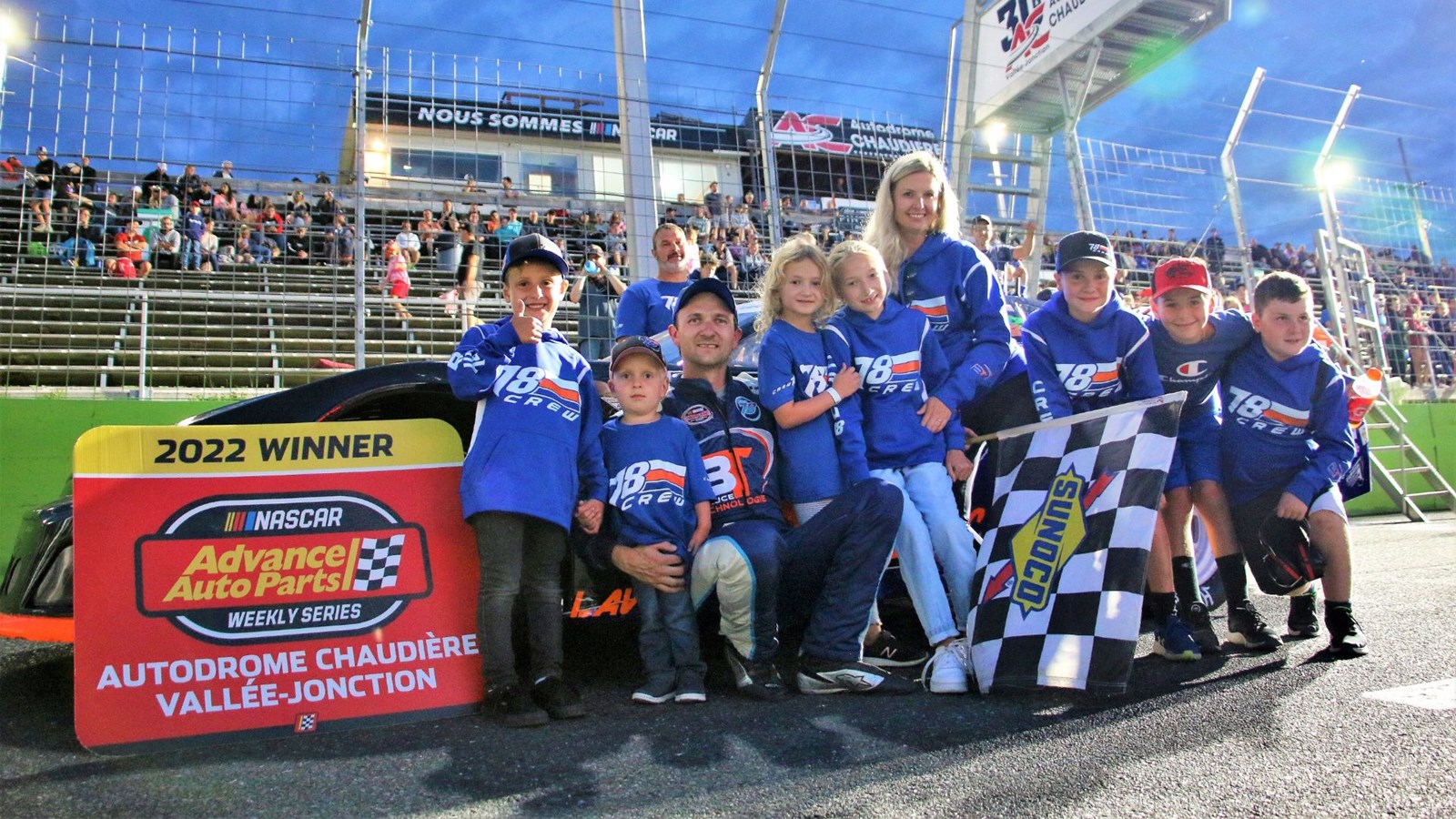 Les enfants à l’honneur à l'Autodrome Chaudière