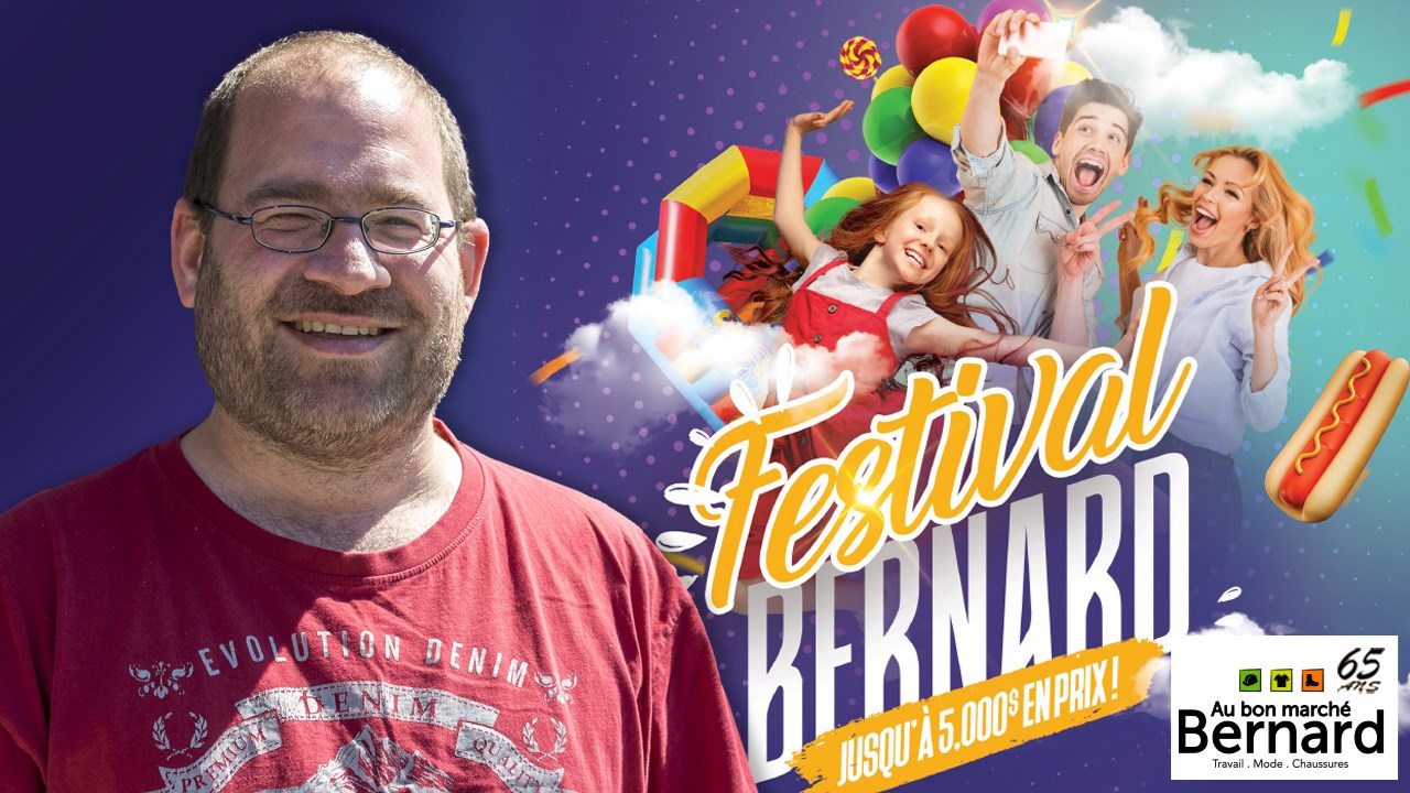 Découvrez le Festival Bernard pour le 65e anniversaire d'Au bon marché Bernard