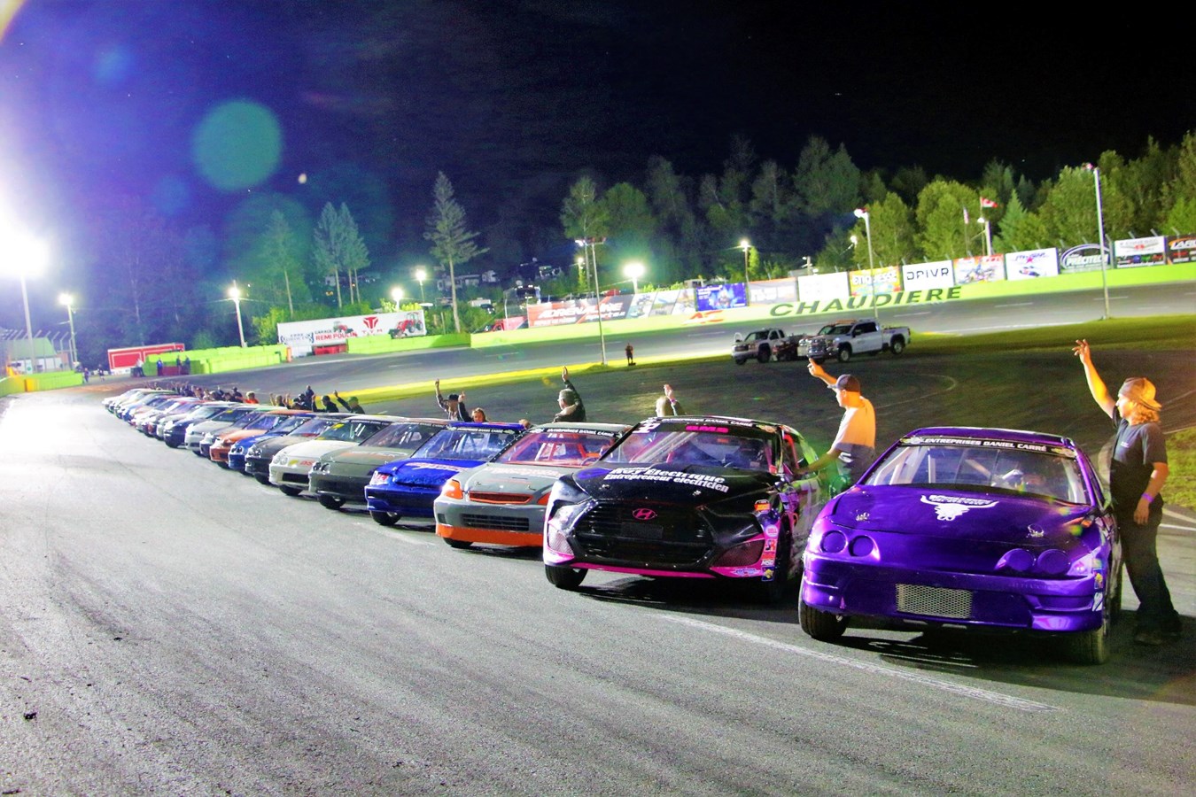 Clôture du championnat Super 6 Nascar Late Model le 27 août