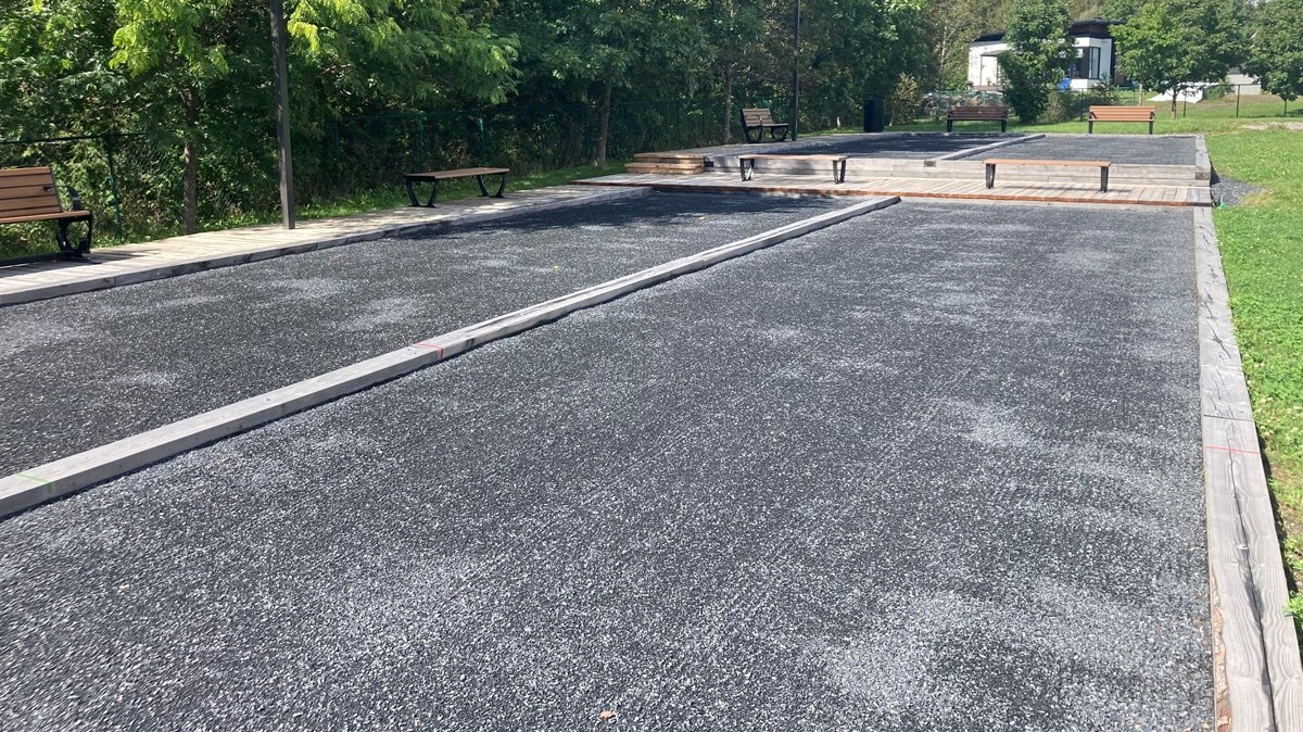 De nouveaux terrains de pétanque à Saint-Simon-les-Mines