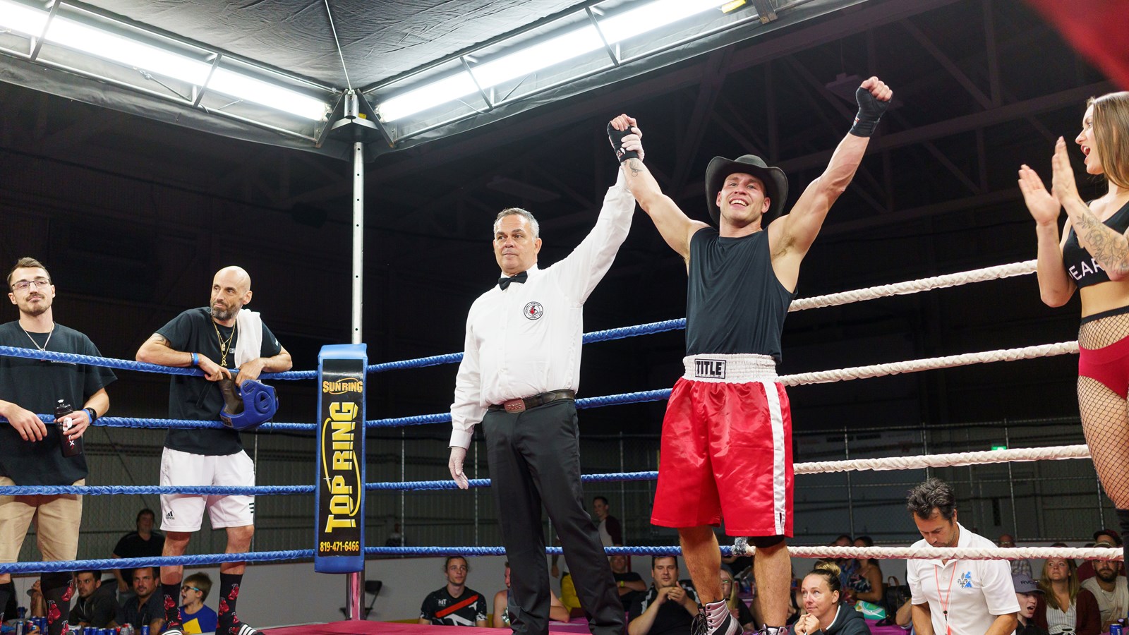 Un gala de boxe réussit à Saint-Zacharie