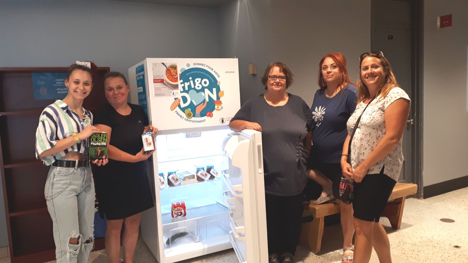 L'équipe d'Alphare lance son activité de sensibilisation à la lecture