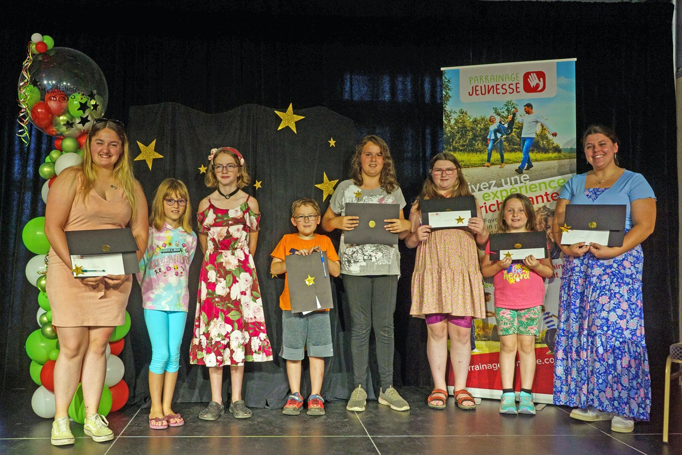 Parrainage Jeunesse remet neuf bourses à des jeunes