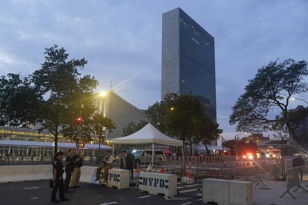 Trudeau est à New York pour l'Assemblée générale des Nations unies